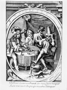 Tärningsspel, 1600-talets andra hälft av French School
