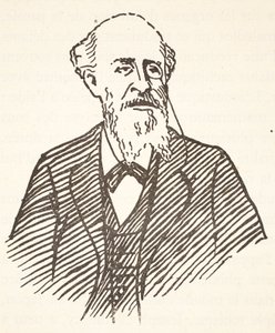Gaston Paris, kopia av Boris Mestchersky (d.1957), illustration från Histoire de la Nation Francaise, Sciences, Volumes I & II, av Gabriel Hanotaux (1853-1944), 1924 av French School
