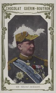 General Archinard (färgad bild) av French School