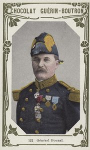 General Bonnal (färgad bild) av French School