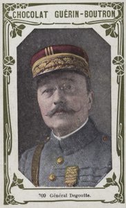General Degoutte (färgad bild) av French School