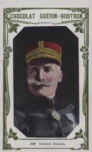 General Dubois (färgad bild) av French School