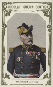 General Duchesne (färgad bild) av French School