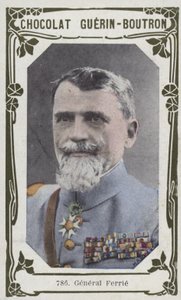 General Ferrie (färgad bild) av French School