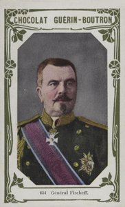 General Fitcheff (färgad bild) av French School