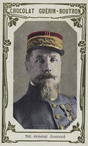 General Gouraud (färgad bild) av French School