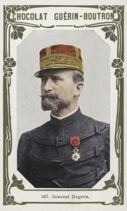 General Hagron (färgad bild) av French School