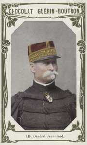 General Jeannerod (färgad bild) av French School