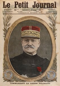 General Louis Archinard, framsidans illustration från Le Petit Journal, bilaga illustre, 21 oktober 1917