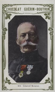 General Moinier (färgad bild) av French School