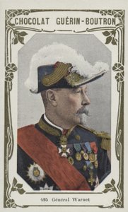 General Warnet (färgad bild) av French School