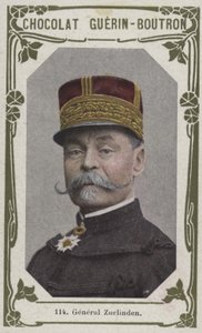 General Zurlinden (färgad bild) av French School