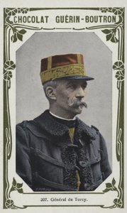 General de Torcy (färgad bild) av French School