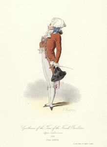 Gentleman från den franska revolutionens tid av French School
