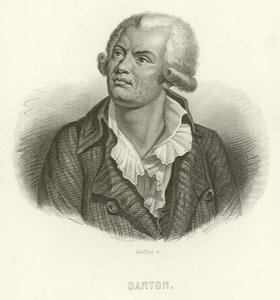 George Danton av French School
