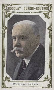 Georges Robineau (färgad bild) av French School