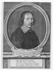 Gilles Menage (gravyr) av French School