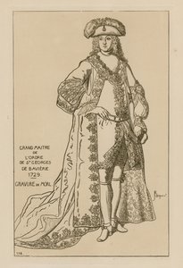 Stormästare av St. Georgs orden av Bayern, 1729 av French School