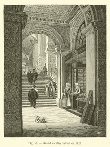 Stor sidotrappa 1825 av French School
