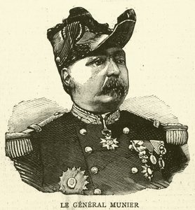 Gustave-Joseph Munier, fransk general (gravyr) av French School