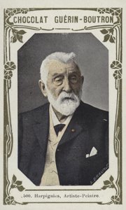Harpignies, målare (färgad bild) av French School