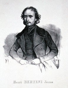 Henri Bertini (1798-1876) (litografi) av French School
