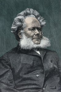 Henrik Ibsen (1828-1906) 1901 av French School