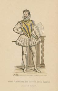 Henrik I, hertig av Guise av French School