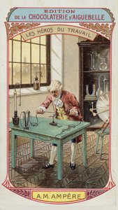 Arbetets hjältar - Andre-Marie Ampere, fransk fysiker och matematiker (1775 -1836)