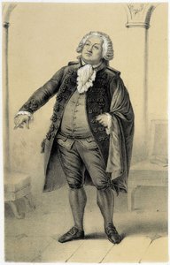 Honore Gabriel (Honore-Gabriel) Riqueti, greve av Mirabeau (1749-1791) - i "Historical Gallery of the French Revolution" av Albert Maurin av French School