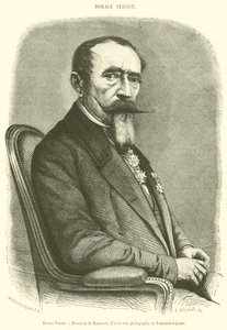 Horace Vernet (gravyr) av French School