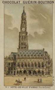 Hotel-de-Ville of Arras, Pas-de-Calais av French School