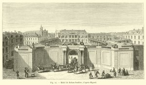 Hotel de Rohan-Soubise; efter Rigaud av French School