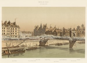 Rådhuset den 28 juli 1830 av French School