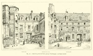 Hotel du prevot i Paris, passage Charlemagne, rue Saint-Antoine