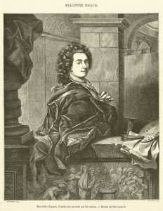 Hyacinthe Rigaud (gravyr) av French School