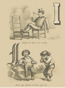 I J: Isidore det trendiga lejonet/John gråter och John skrattar av French School