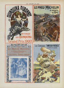 Illustration för Le Rire (färg litho) av French School