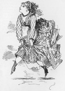 Illustration till The Assommoir, A Realistic Novel, av Emile Zola (gravyr) av French School