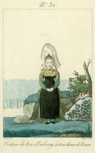 Illustration nr. 32, kostym av Bois d