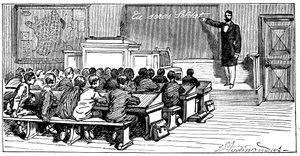 Illustration av boken av Emile Lavisse "Tu seras soldat", Armand Colin, 1899 av French School
