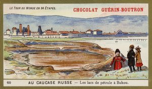 I det ryska Kaukasus - Bakus oljesjöar av French School
