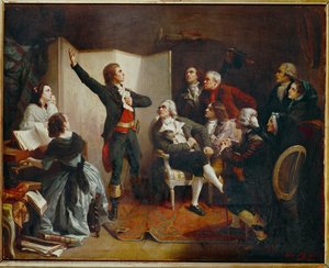 I huset hos Strasbourgs borgmästare av French School