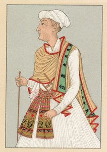 Indien kostym av French School