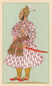Indien kostym av French School