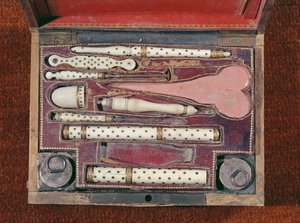 Instrumentfodral för vaccinationer, c.1820 av French School