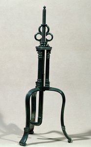 Instrument för trepanation, liknande det som illustreras av Ambroise Pare (ca 1510-90) 1500-1600-talet (metall) av French School