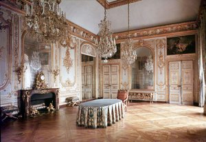 Rådkammarens interiör 1701-55 av French School
