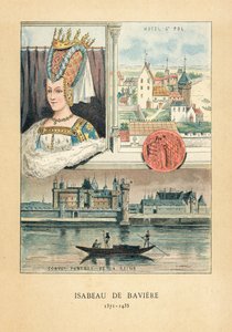 Isabeau de Baviere av French School