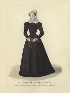 Isabelle de Limeuil, Maid of Honor till Catherine de Medici, hustru till kung Henrik II av Frankrike